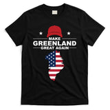 Make Greenland Great Again American Flag Trump T-Shirt