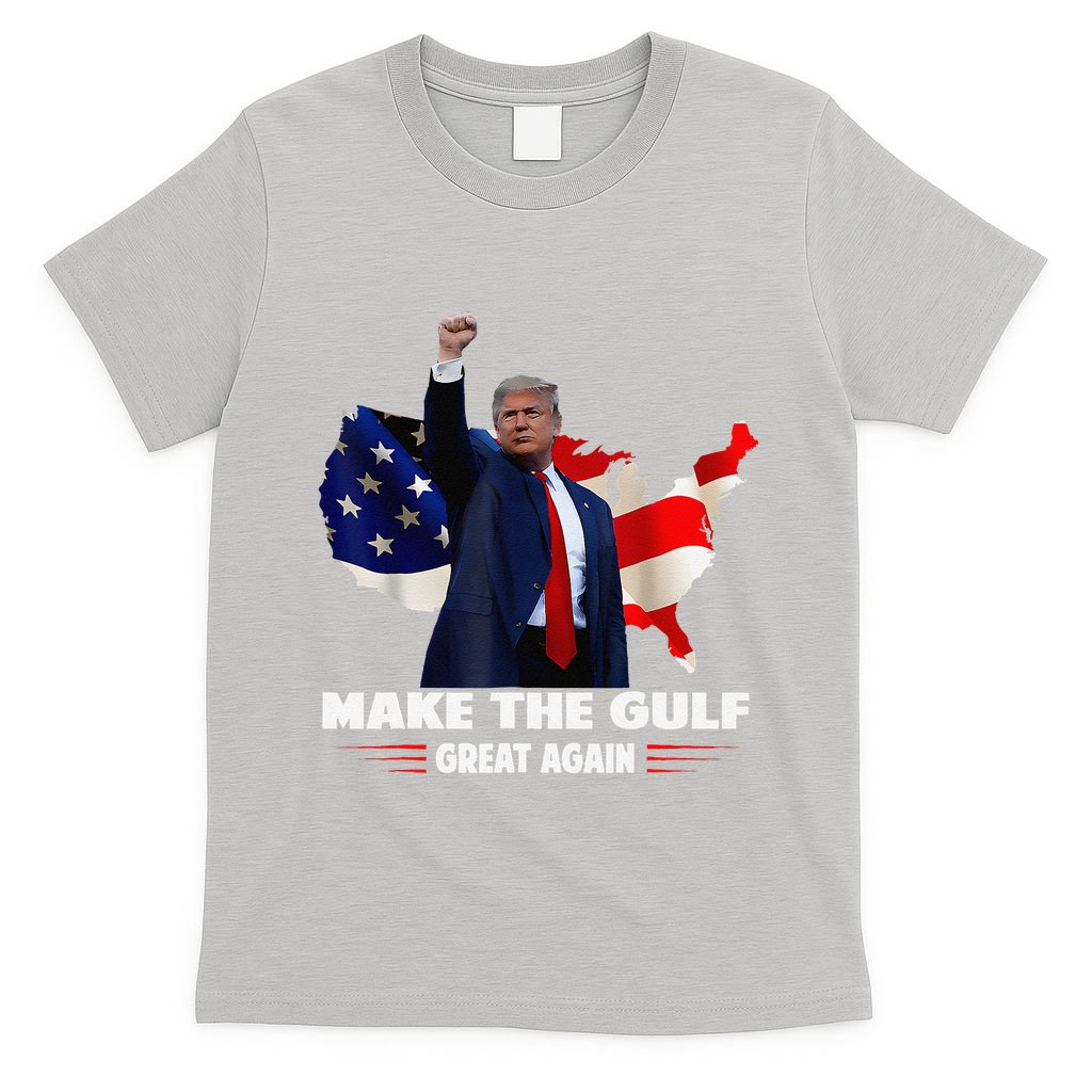 Make Gulf Great Again Funny Trump Gulf Of Mexico T-Shirt