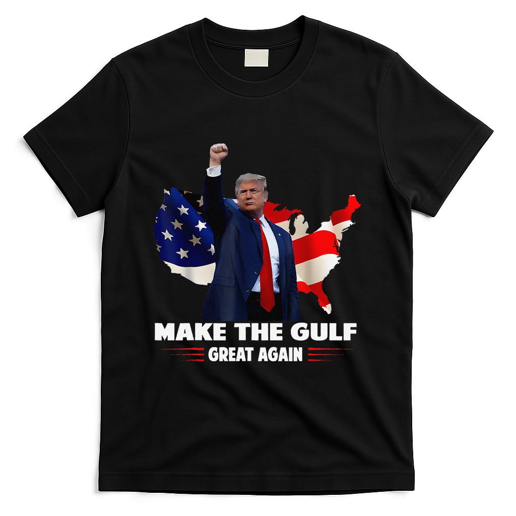 Make Gulf Great Again Funny Trump Gulf Of Mexico T-Shirt