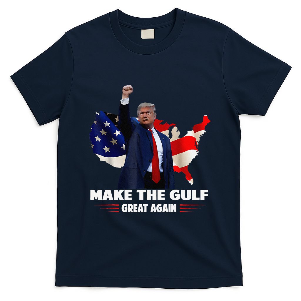 Make Gulf Great Again Funny Trump Gulf Of Mexico T-Shirt