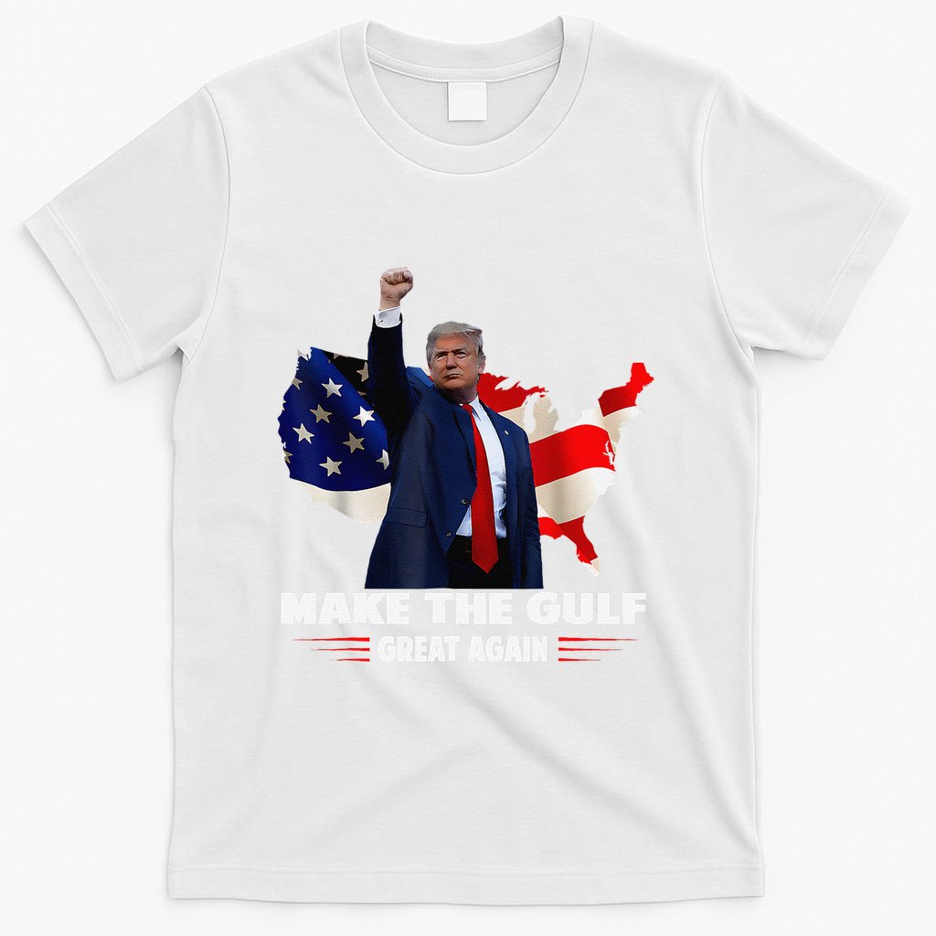 Make Gulf Great Again Funny Trump Gulf Of Mexico T-Shirt