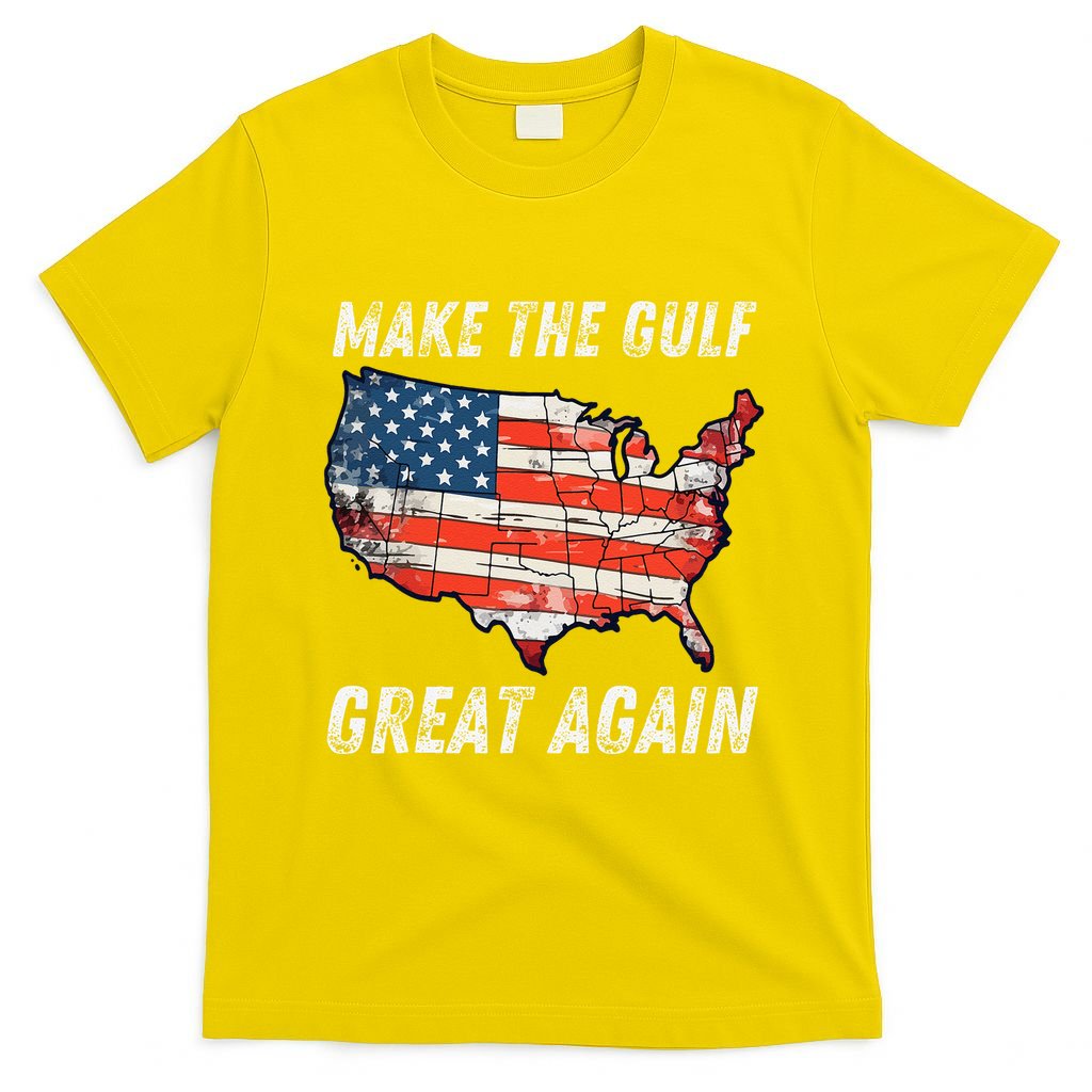 Make Gulf Great Again Trump Gulf Of Usa America Trump T-Shirt