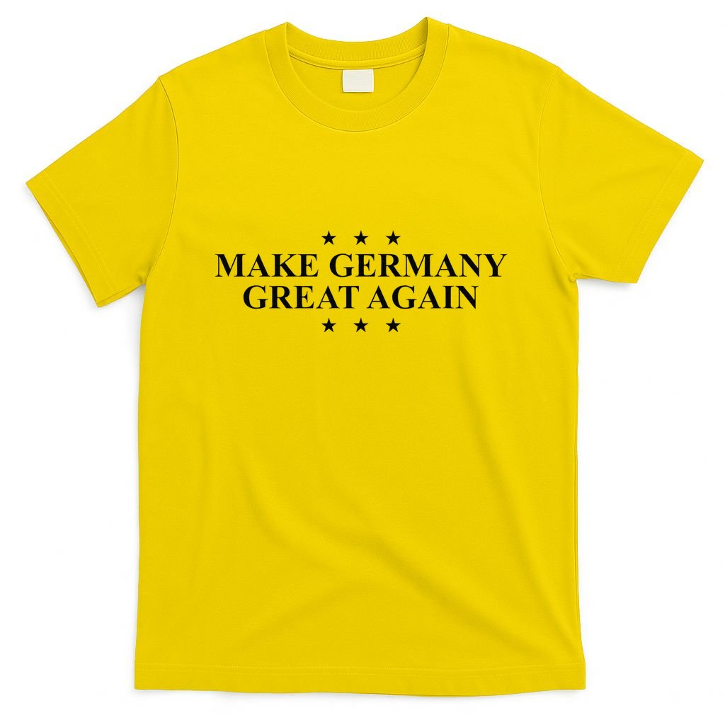 Make Germany Great Again Funny Trump Slogan Germany T-Shirt