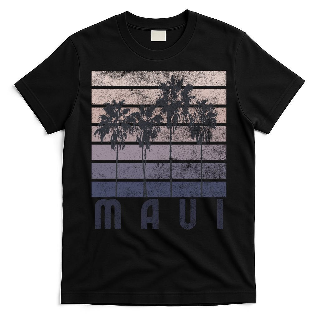 Maui Hawaii Beach Summer Vacation Vintage Gift T-Shirt