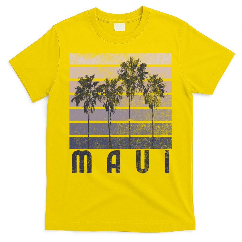 Maui Hawaii Beach Summer Vacation Vintage Gift T-Shirt