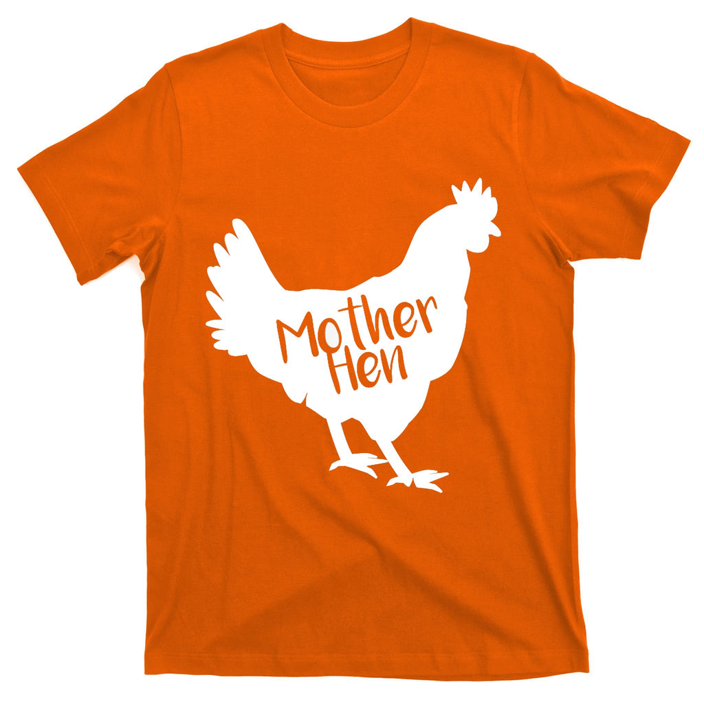 Mother Hen Chicken For Matching Mother And Daughter T-Shirt