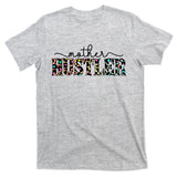 Mother Hustler Neon Cheetah Print Gift For Mom T-Shirt