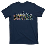 Mother Hustler Neon Cheetah Print Gift For Mom T-Shirt