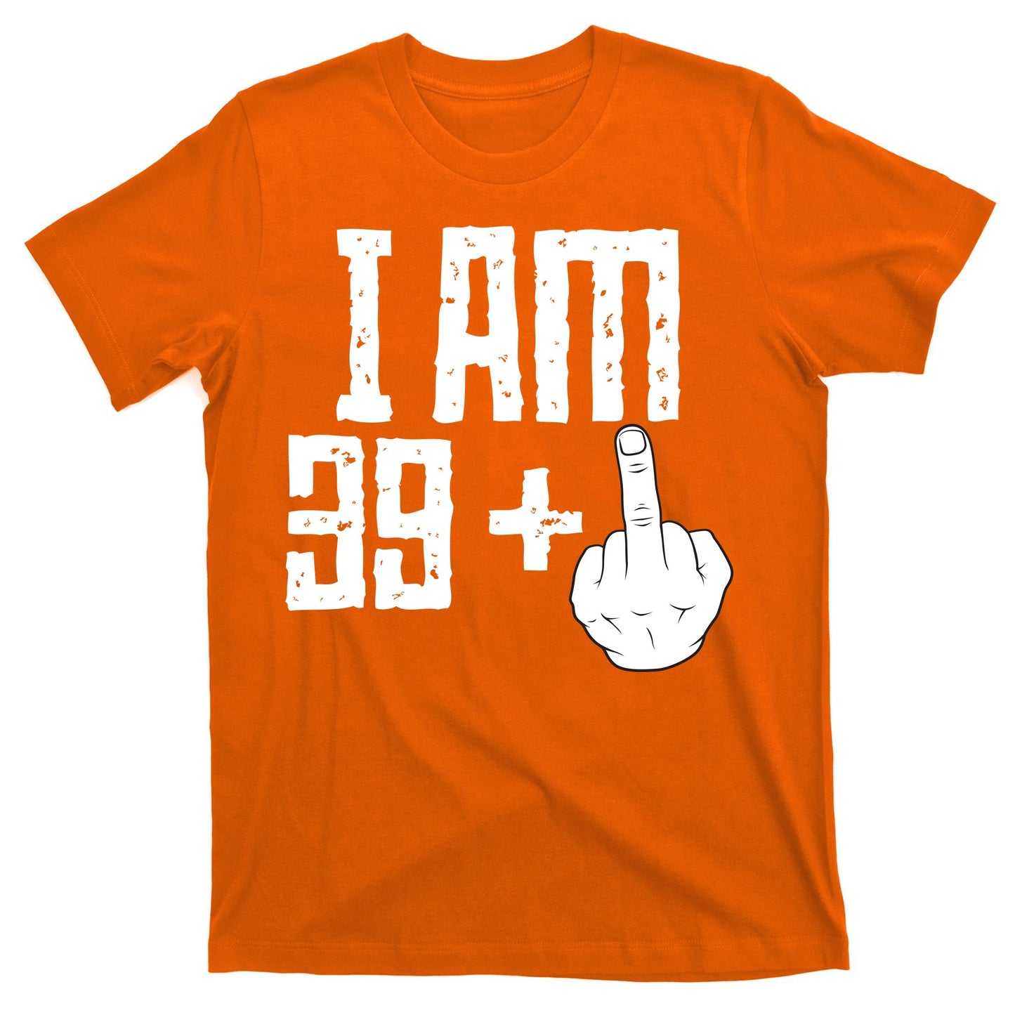 Middle Finger 40th Birthday Funny T-Shirt