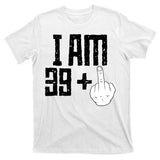 Middle Finger 40th Birthday Funny T-Shirt