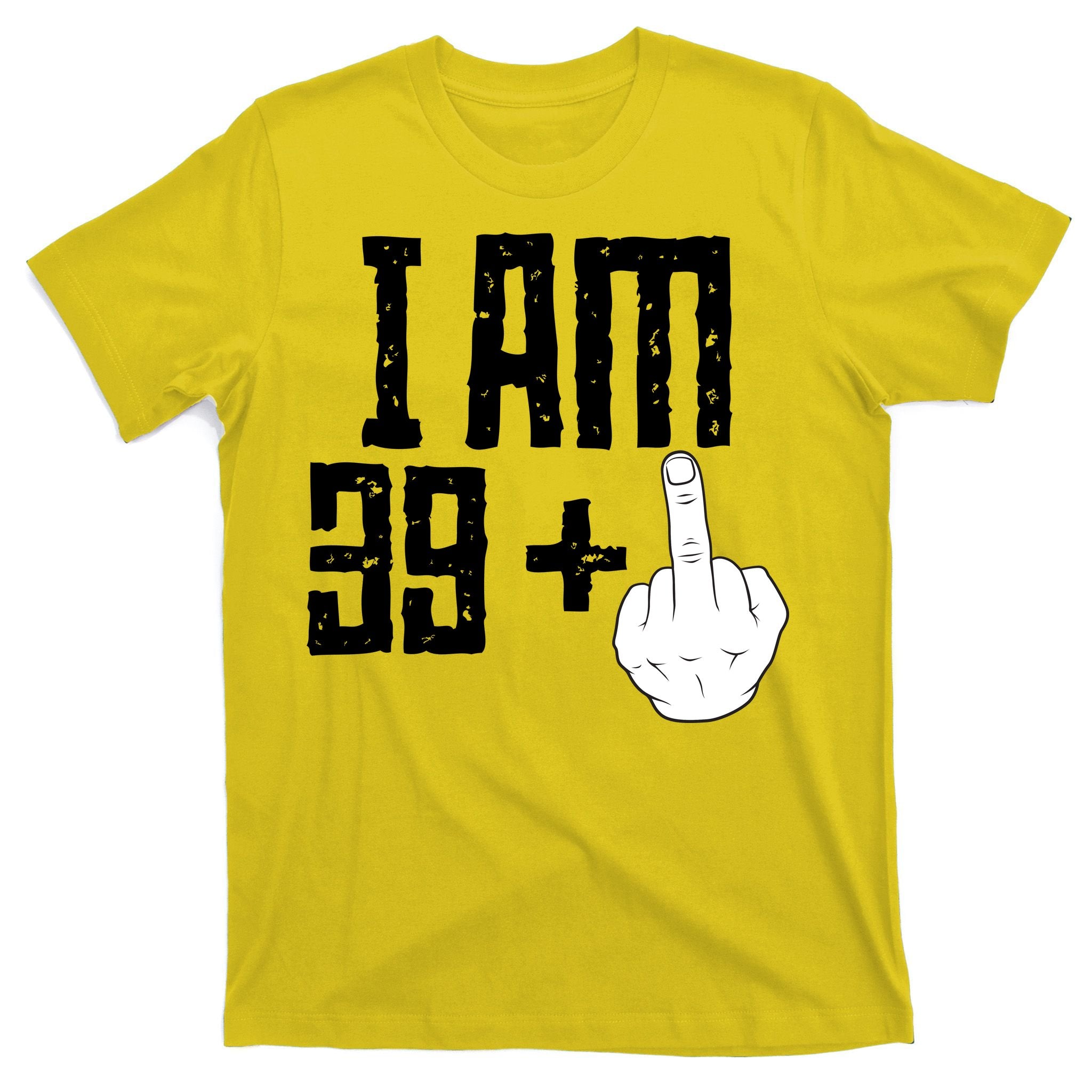 Middle Finger 40th Birthday Funny T-Shirt