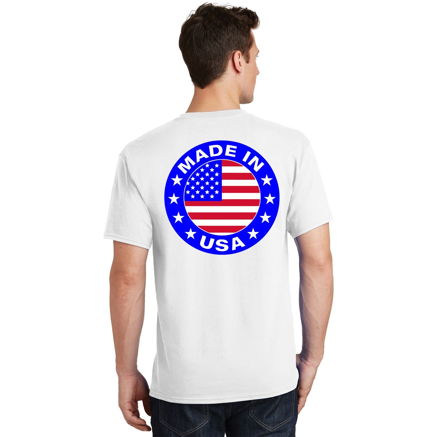 Made In The USA Badge T-Shirt