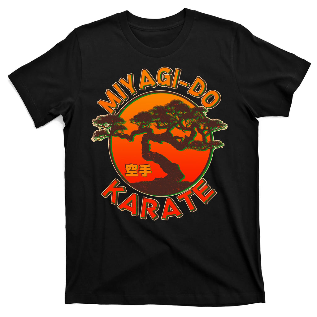 Miyagi-Do Karate Bonsai Tree Logo T-Shirt