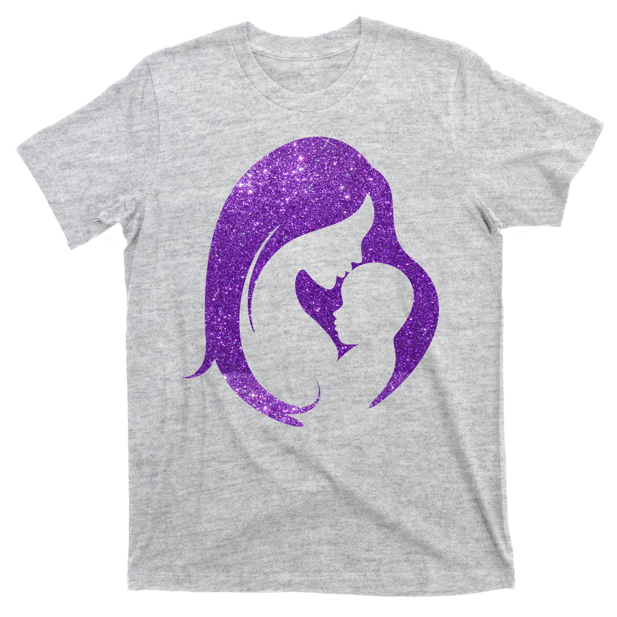 Mother Kissing Newborn Baby Cute Gift T-Shirt