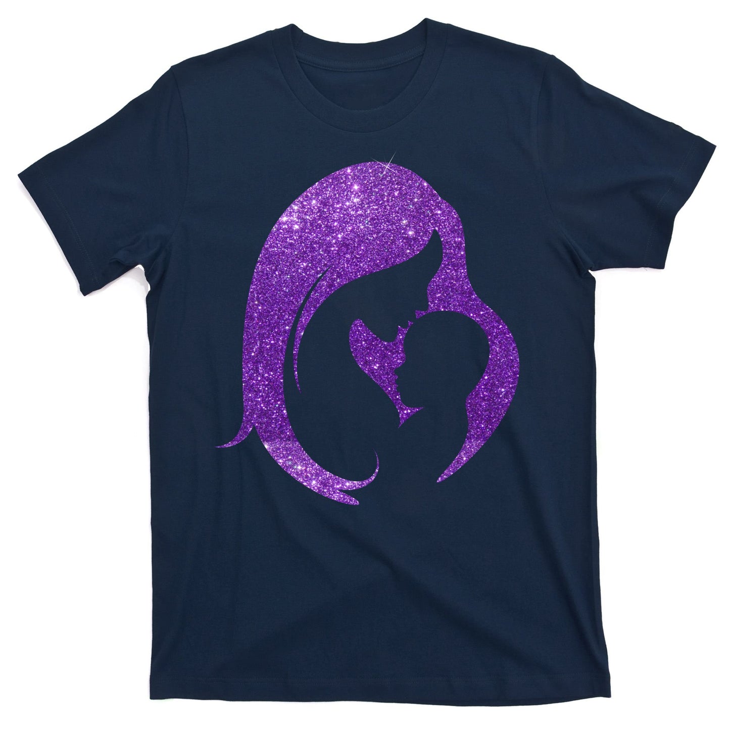 Mother Kissing Newborn Baby Cute Gift T-Shirt