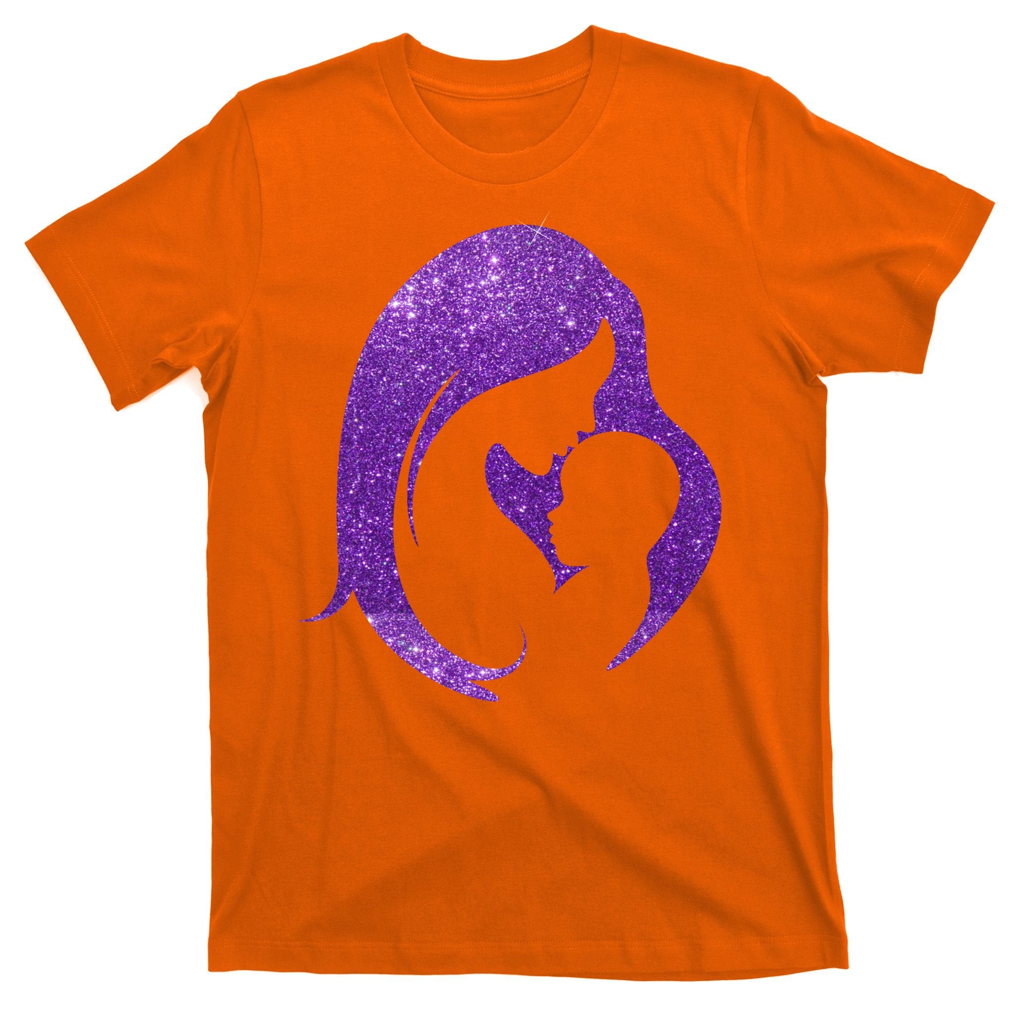 Mother Kissing Newborn Baby Cute Gift T-Shirt