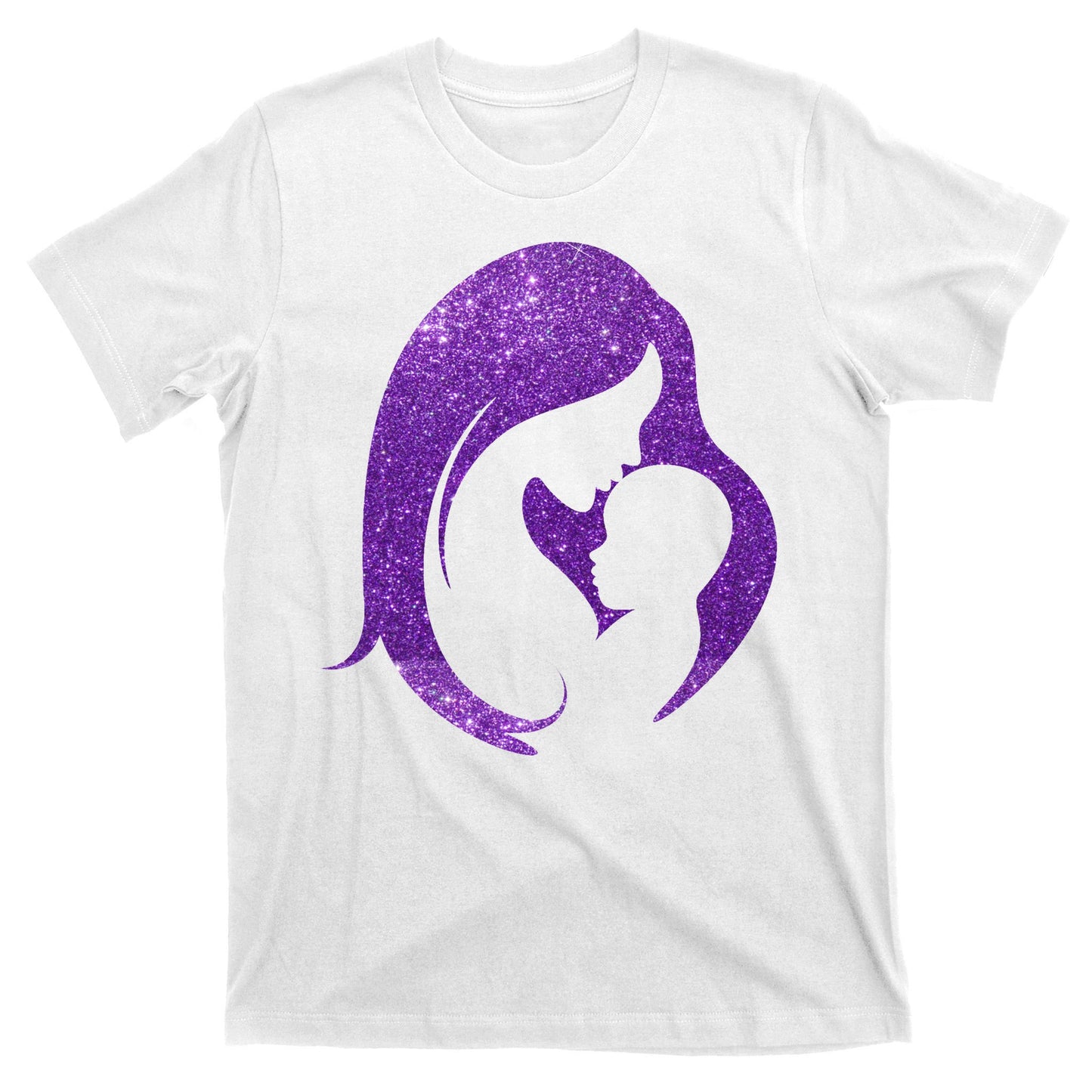 Mother Kissing Newborn Baby Cute Gift T-Shirt