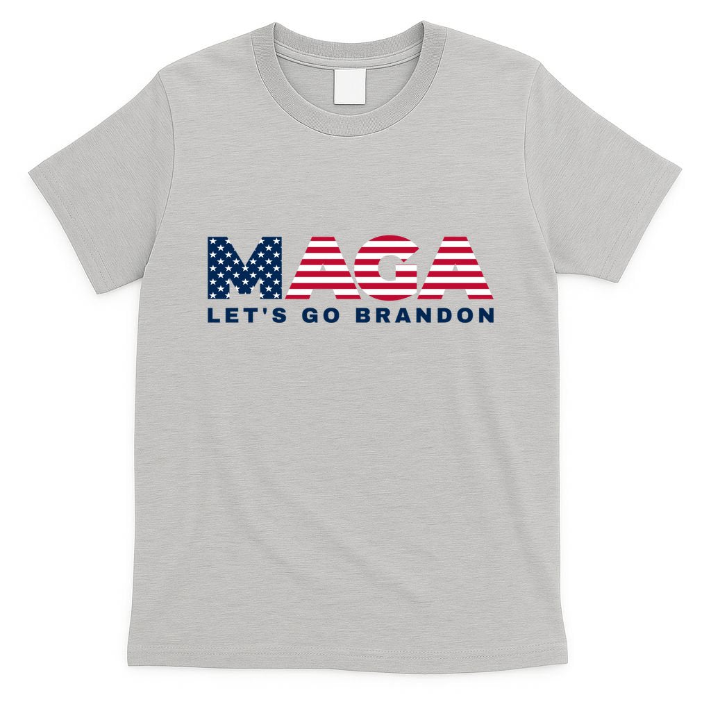 Maga LetS Go Brandon Usa Flag 4th Of July 2024 Trump Cool Gift T-Shirt