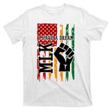 Martin Luther King Jr. Day Mlk American Flag T-Shirt