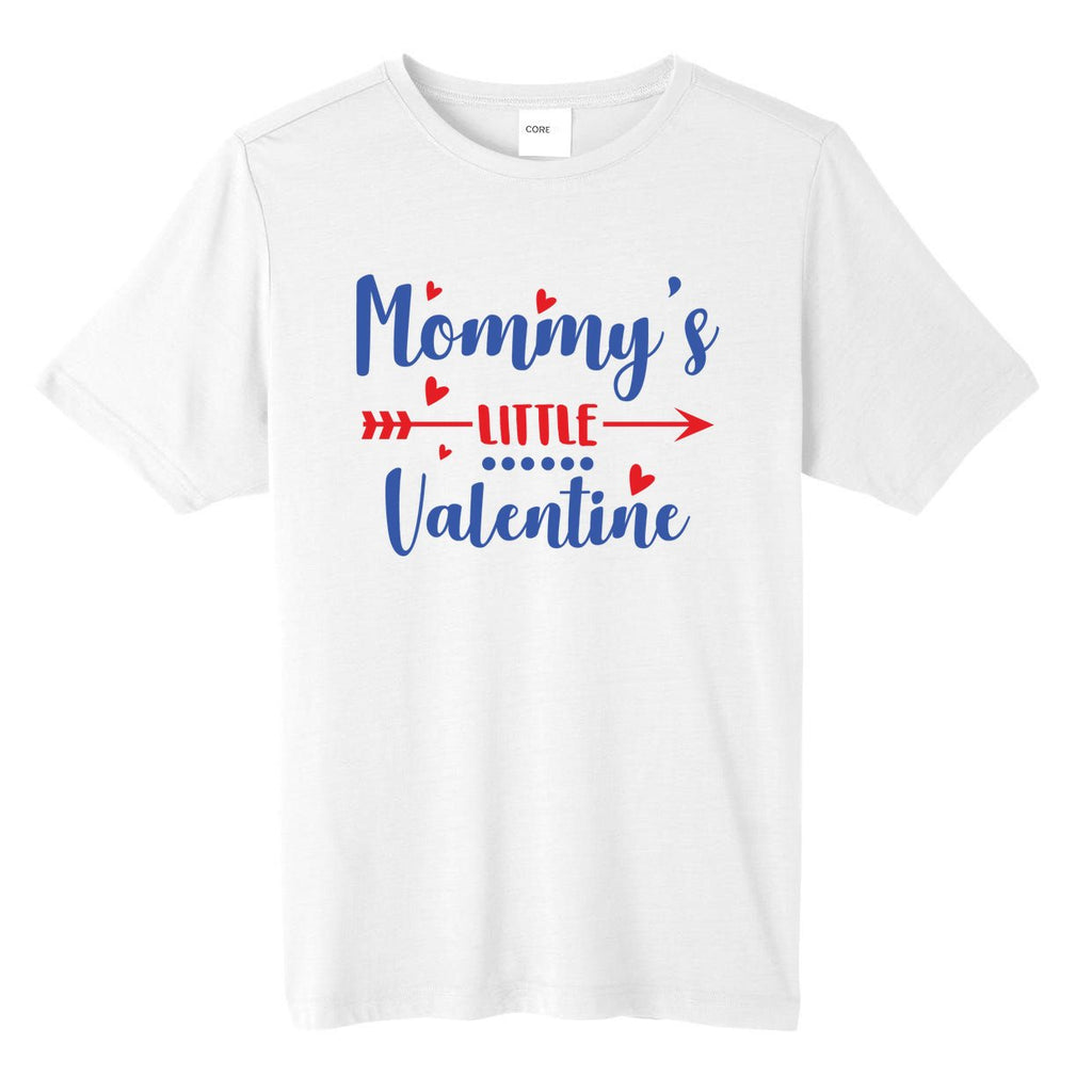 Mommy's Little Valentine Cute Holiday Tall Fusion ChromaSoft Performance T-Shirt