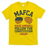 Mafca Make America Follow The Constitution Again T-Shirt