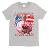 Make Mothers Day Great Again Trump Funny Mother Day Mama  T-Shirt