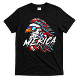 Merica Mullet Eagle Funny 4th Of July T-Shirt