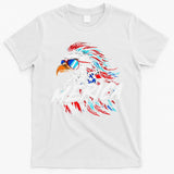 Merica Mullet Eagle Funny 4th Of July T-Shirt