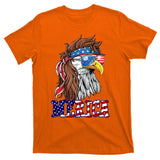 Merica Mullet Eagle Independence Day T-Shirt