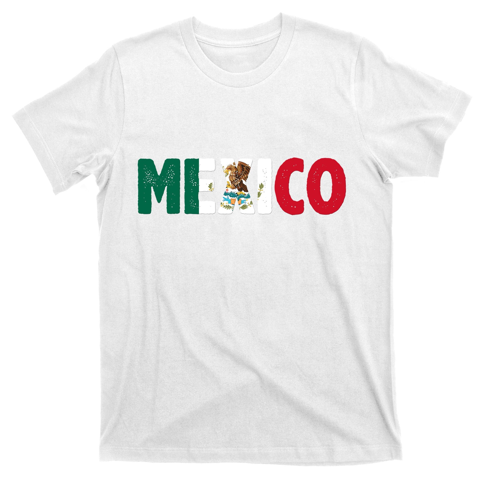 Mexico Mexican Flag Vintage Pride T-Shirt