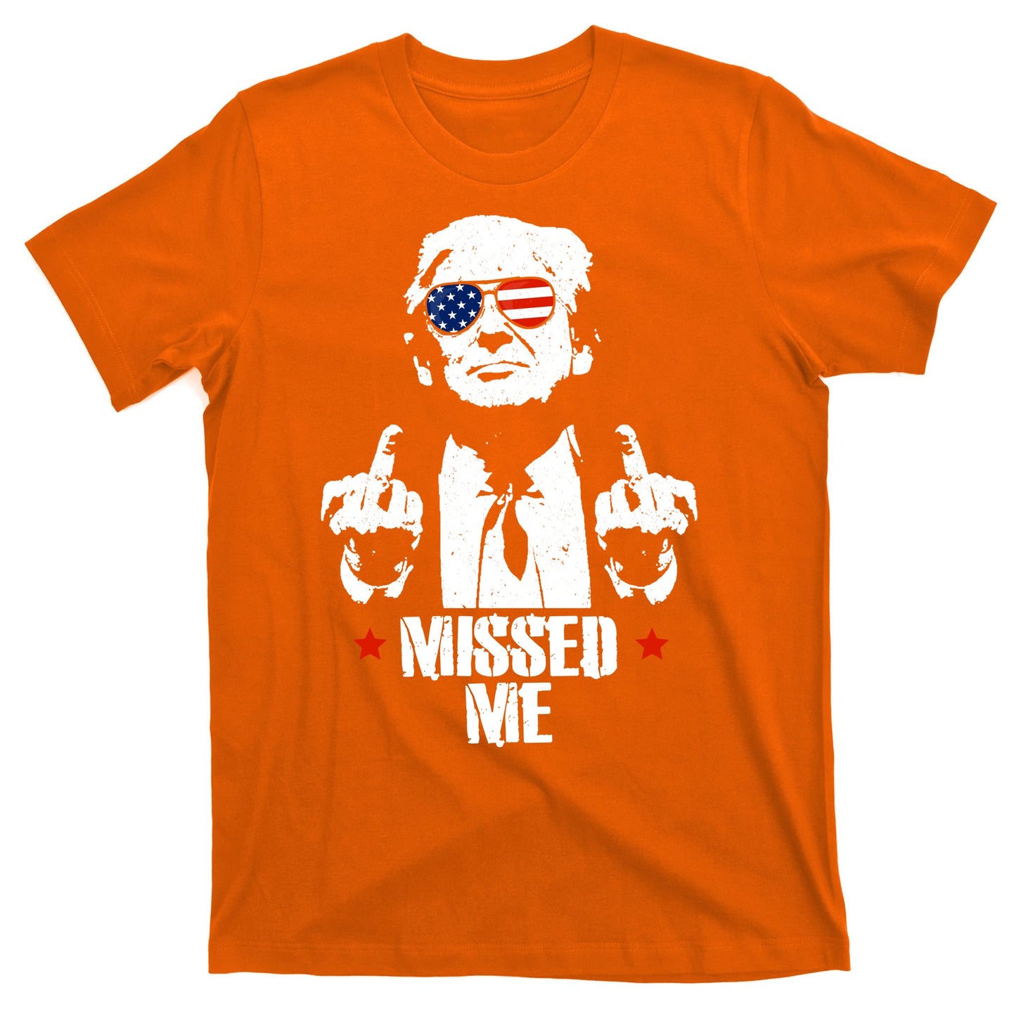 Missed Me Finger Trump 2024 Take America Back Pennsylvania Rally T-Shirt
