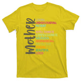 Mother Meaning Loving Gift T-Shirt
