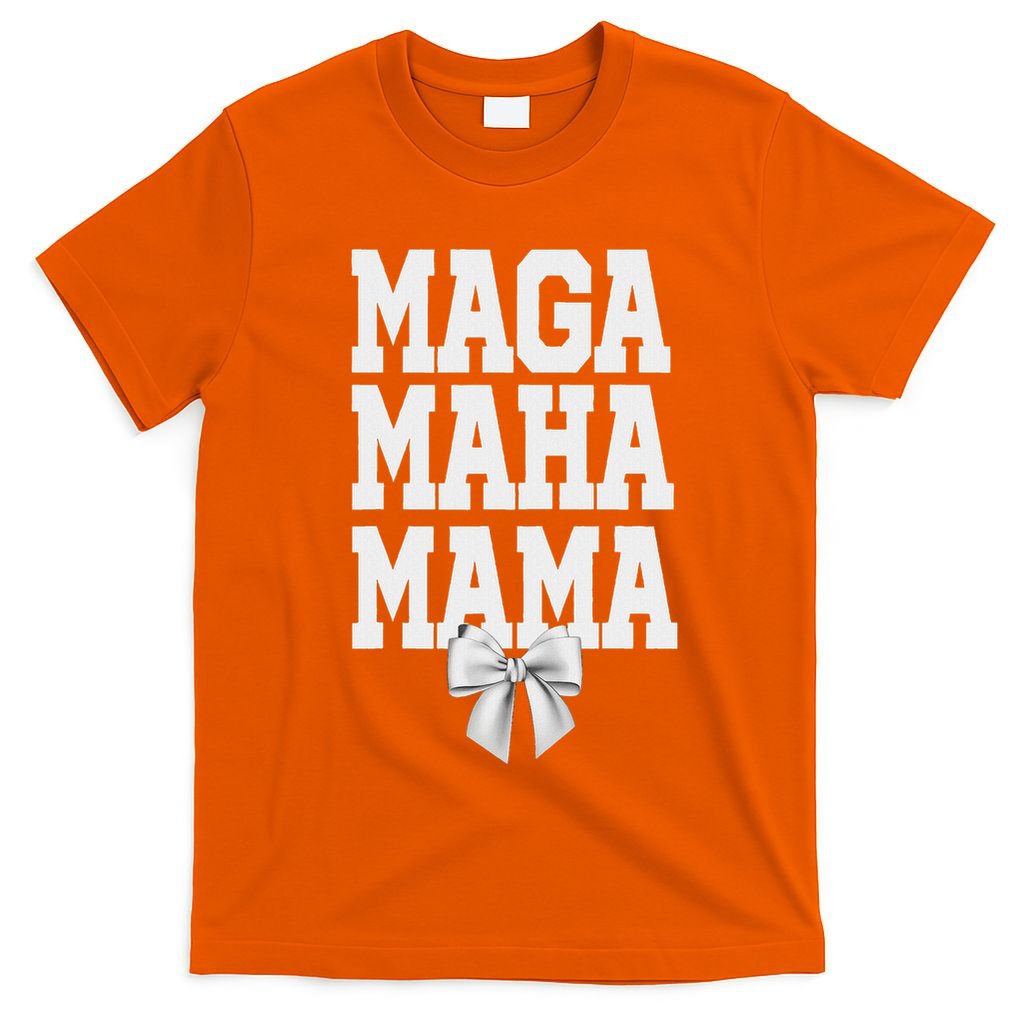 Maga Maha Mama Mothers Day Mom Make America Healthy Again T-Shirt