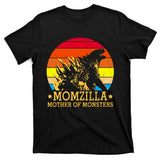 Momzilla Mother Of The Monsters Retro Vintage T-Shirt