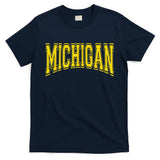 Michigan MI USA United States Font T-Shirt