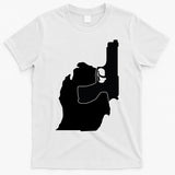Michigan Mitten With Gun Design T-Shirt
