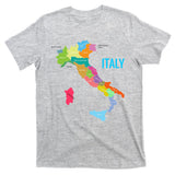 Map Of Italy T-Shirt