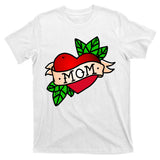 Mom Heart Tattoo Love T-Shirt