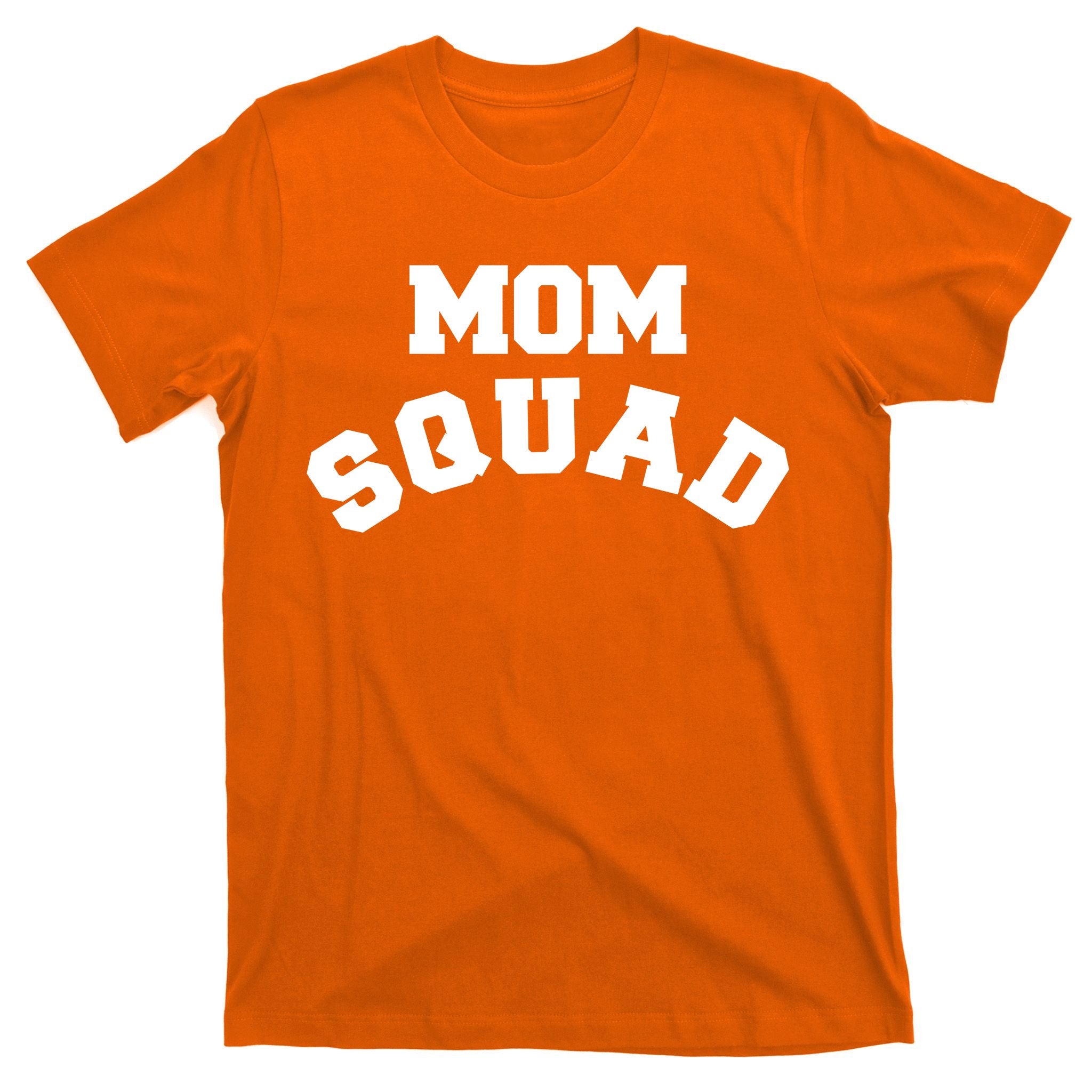 Mom Squad Bold Text Logo T-Shirt