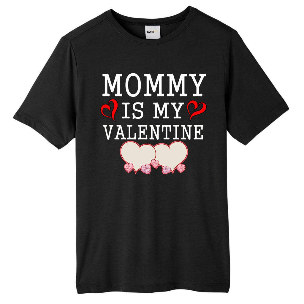 Mommy Is My Valentine Gift For Little Boy Tall Fusion ChromaSoft Performance T-Shirt