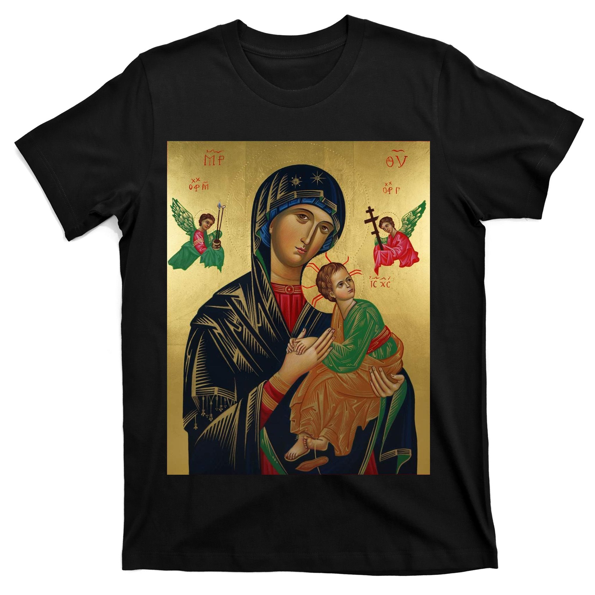 Mother Mary And Jesus T-Shirt