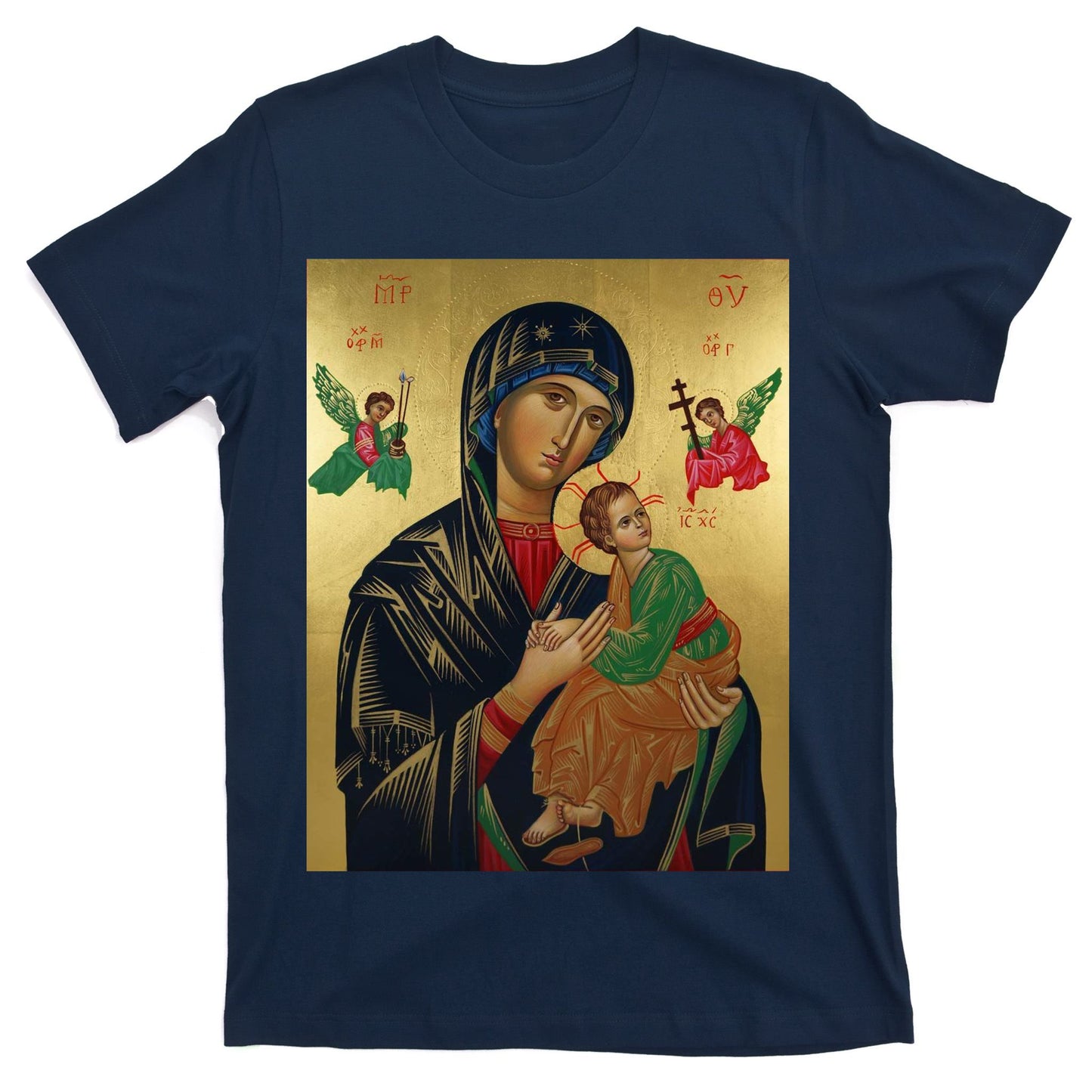 Mother Mary And Jesus T-Shirt