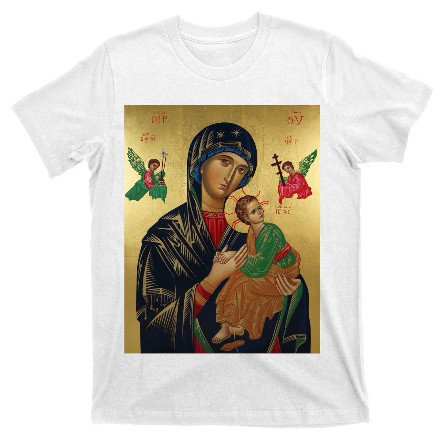 Mother Mary And Jesus T-Shirt