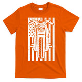 Motorcycle Biker USA Flag T-Shirt