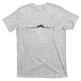 Motorcycle Heartbeat Pulse Biker T-Shirt