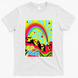 Mount Rushmore 4th of July Abstract T-Shirt