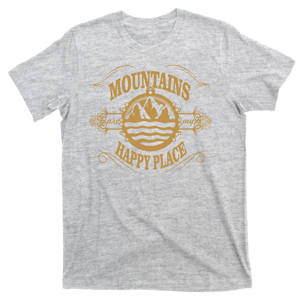 Mountains Are My Happy Place T-Shirt