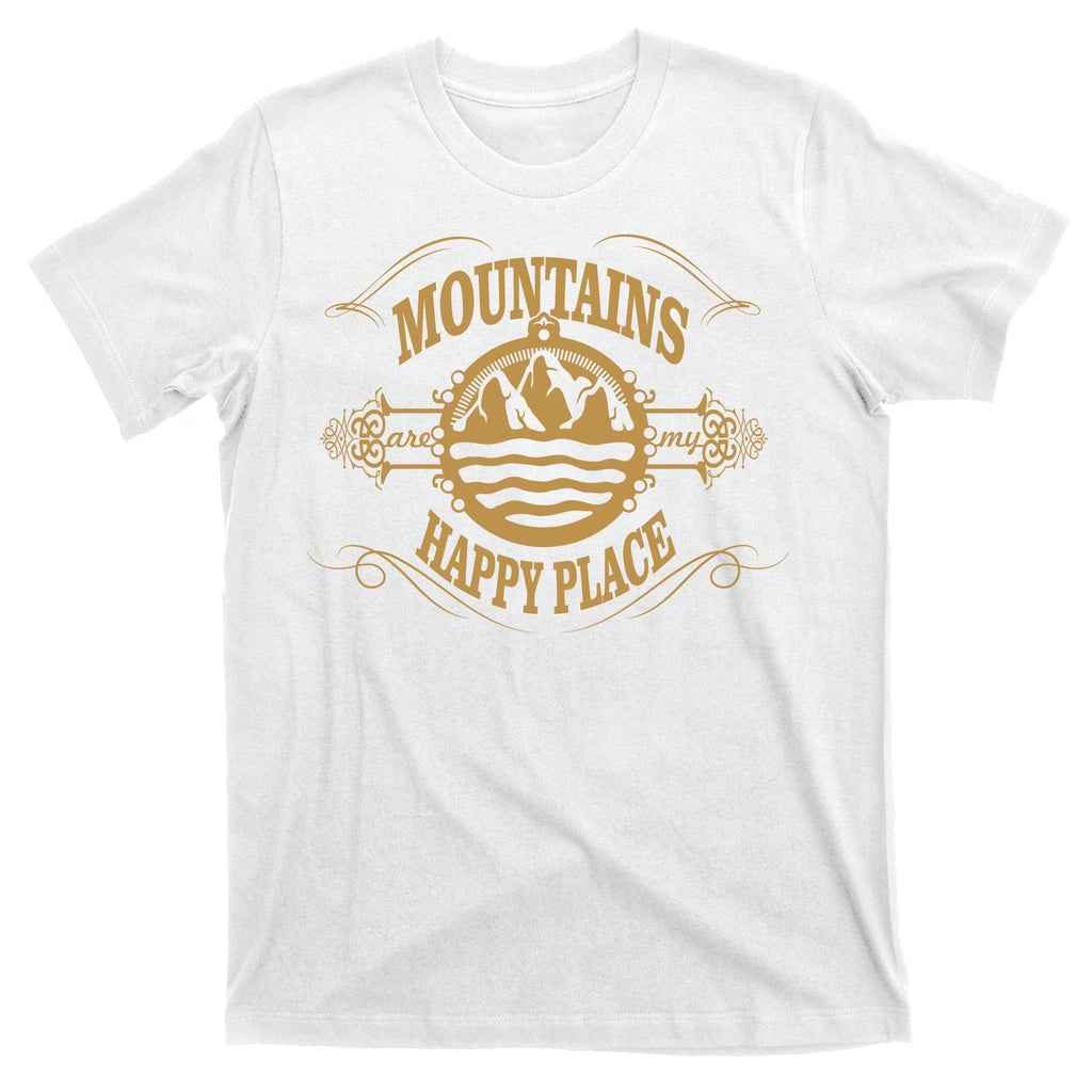 Mountains Are My Happy Place T-Shirt