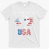 My Pronouns Are USA George Washington 4th Of July US American Flag T-Shirt
