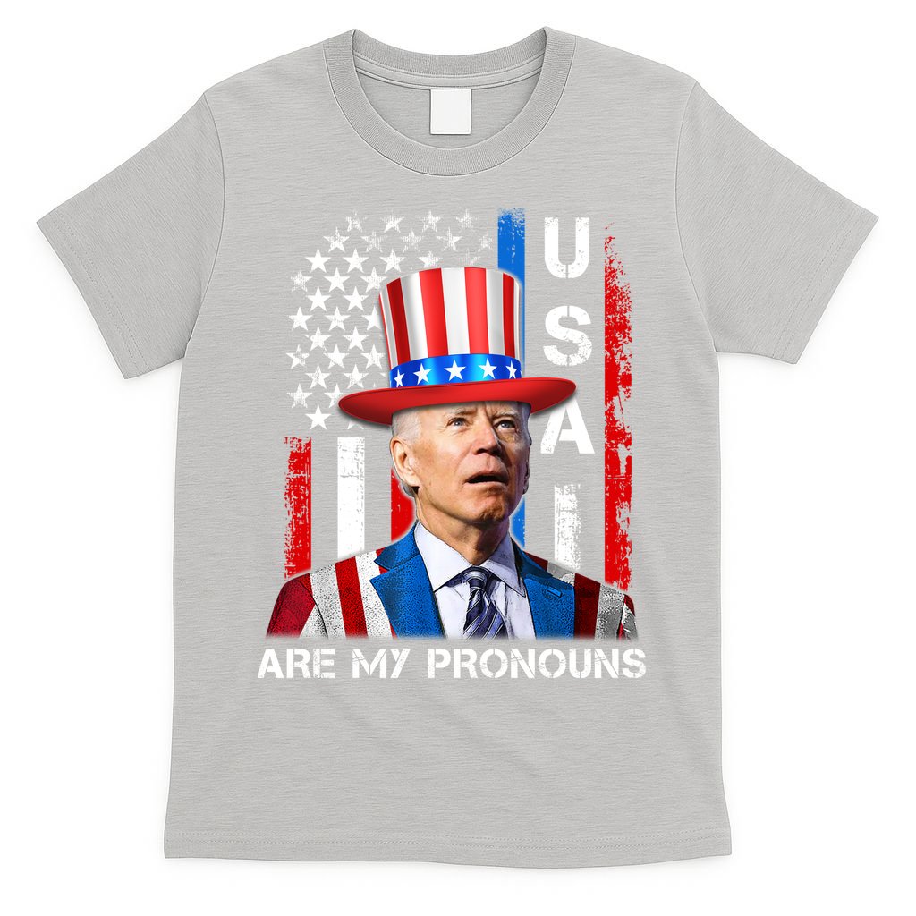 My Pronouns Are USA Joe Biden 4th Of July US American Flag T-Shirt
